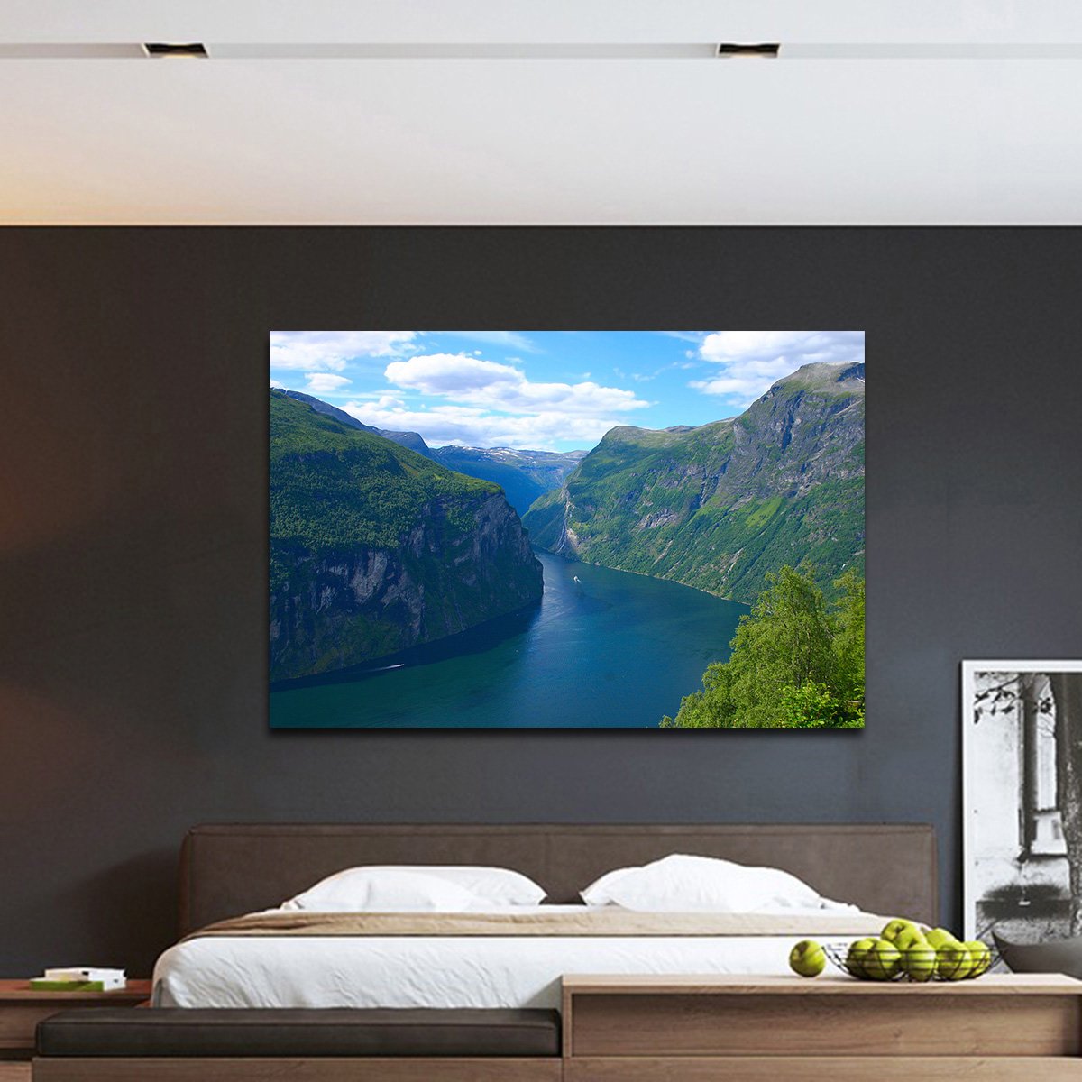 Fjord Multi Panel Canvas Wall Art