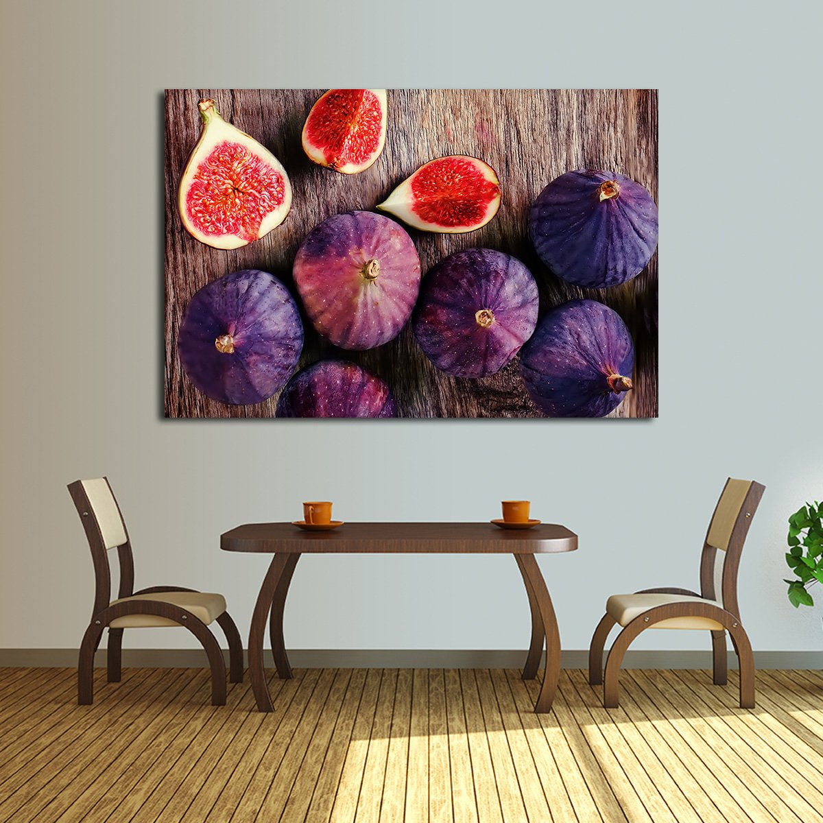 Fresh Figs Multi Panel Canvas Wall Art