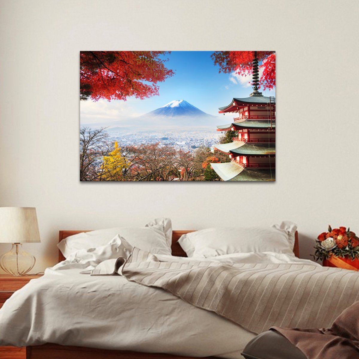 Fuji Multi Panel Canvas Wall Art