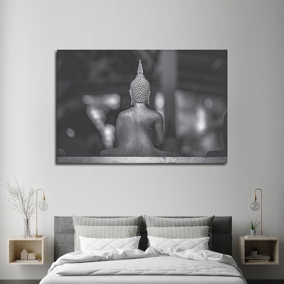 Generosity Buddha Multi Panel Canvas Wall Art