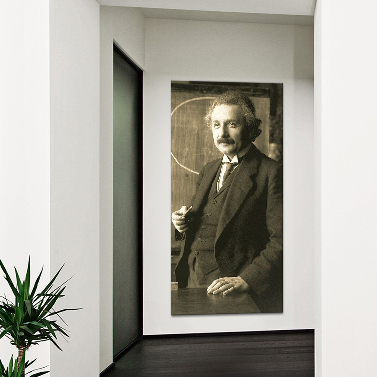 Genius Minded Einstein Multi Panel Canvas Wall Art