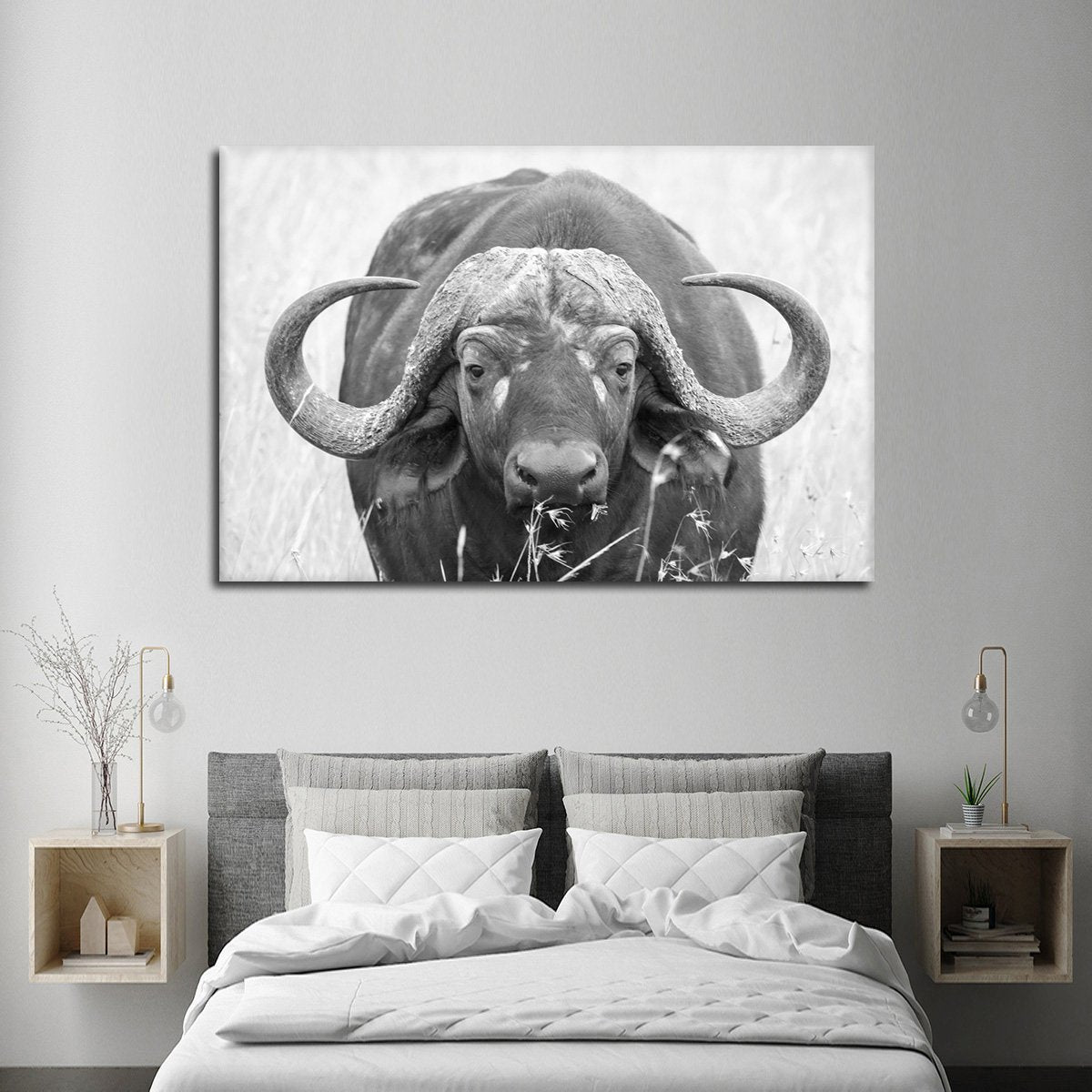 Giant Buffalo Multi Panel Canvas Wall Art
