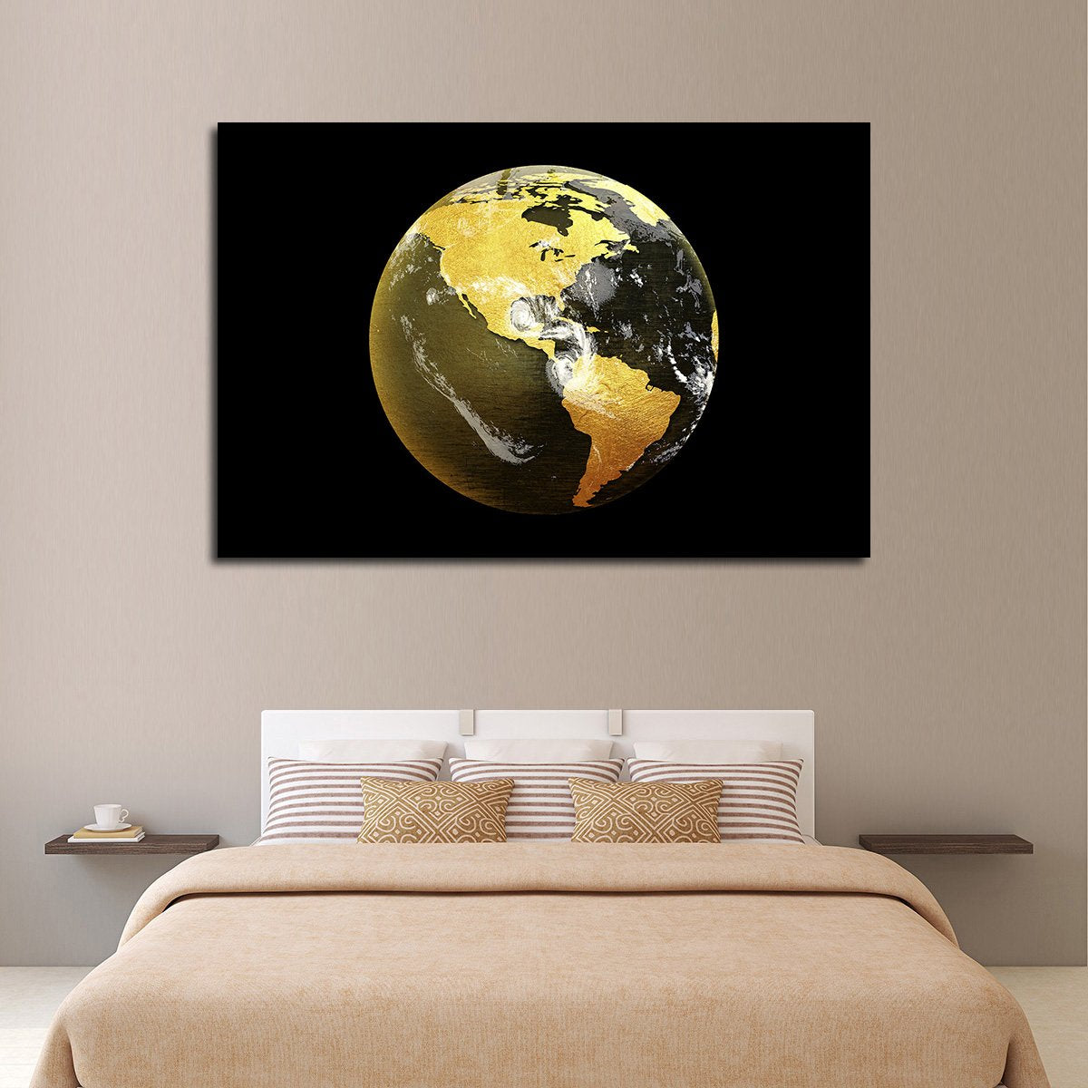 Golden Globe Multi Panel Canvas Wall Art