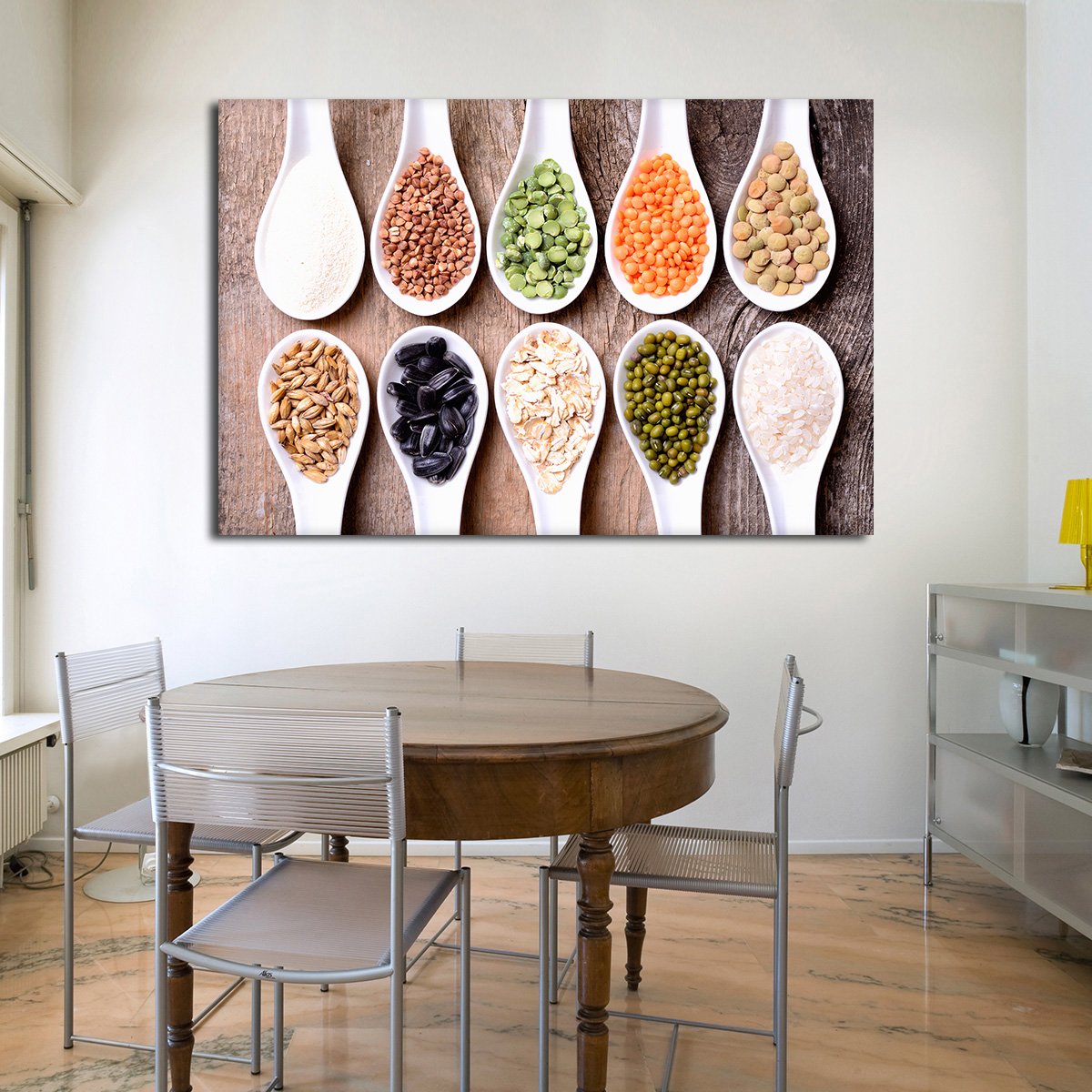 Grains Multi Panel Canvas Wall Art