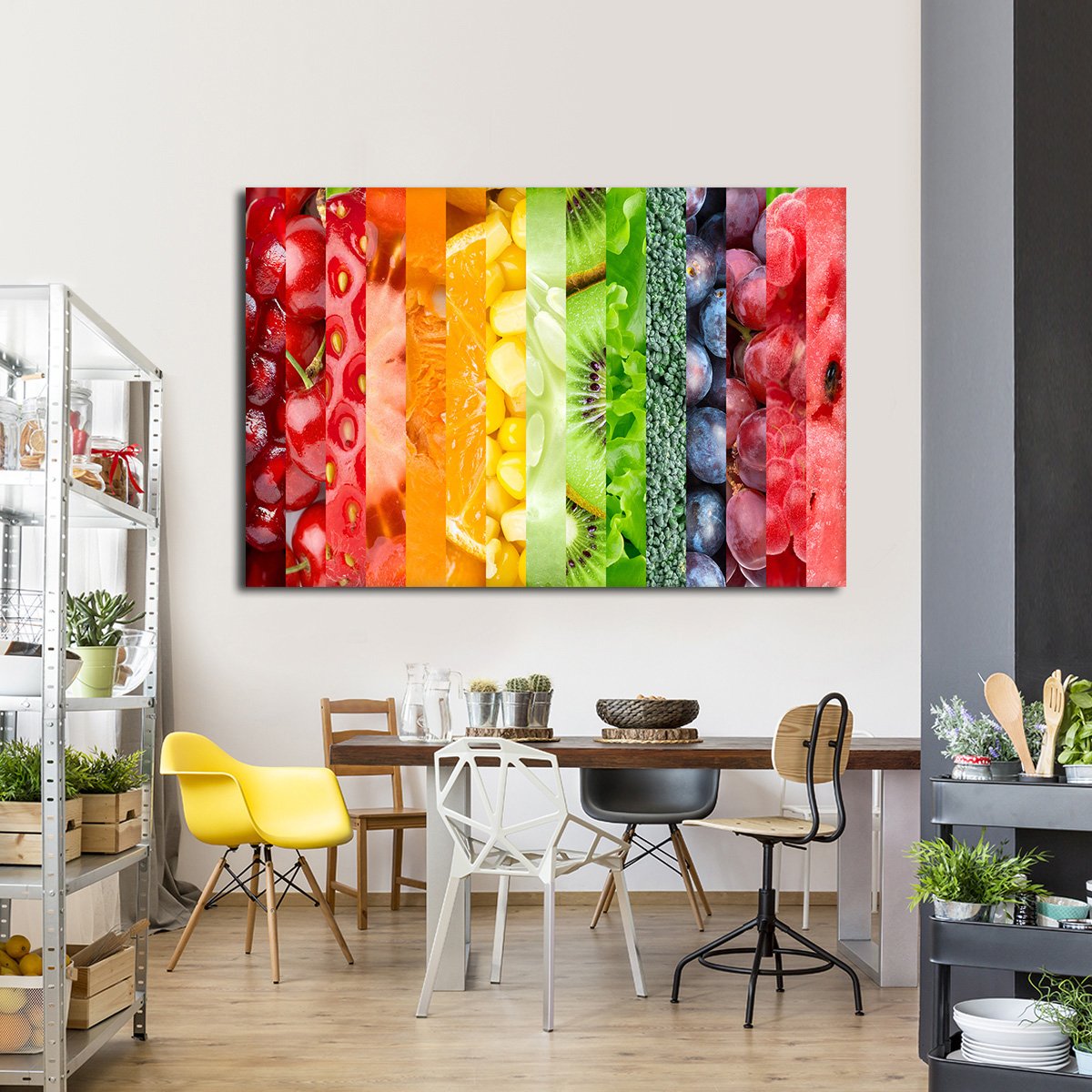 Healthy Life Multi Panel Canvas Wall Art