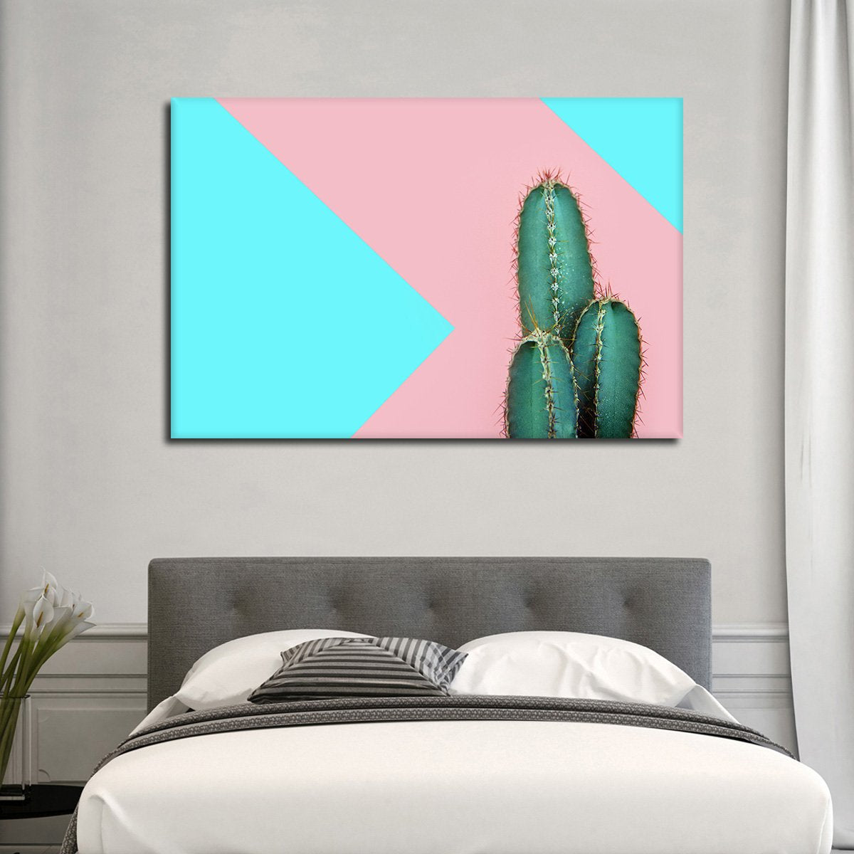 Hip Cactus Multi Panel Canvas Wall Art