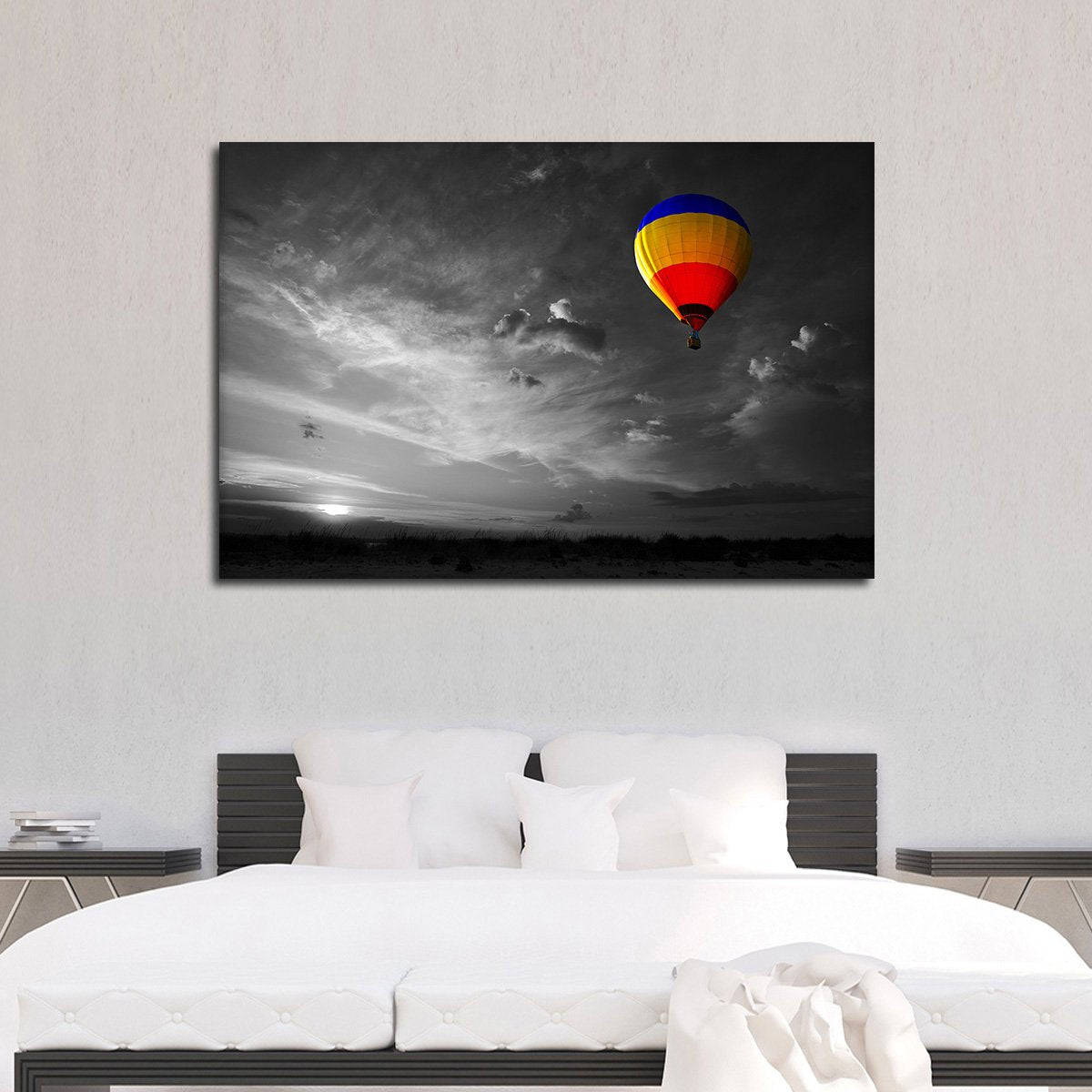 Hot Air Balloon Pop Multi Panel Canvas Wall Art