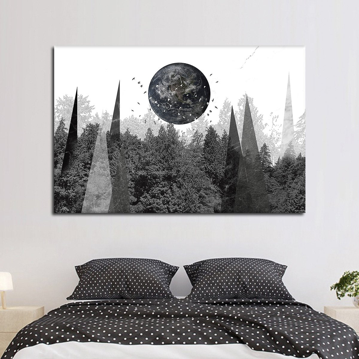 Imaginative Forest Multi Panel Canvas Wall Art