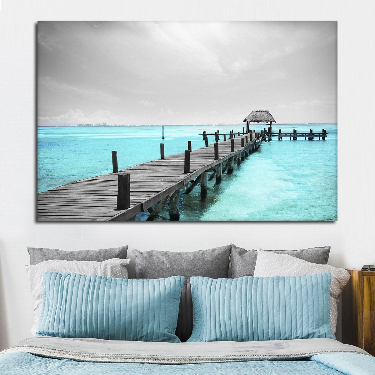 Isla Mujeres Heaven Pop Multi Panel Canvas Wall Art