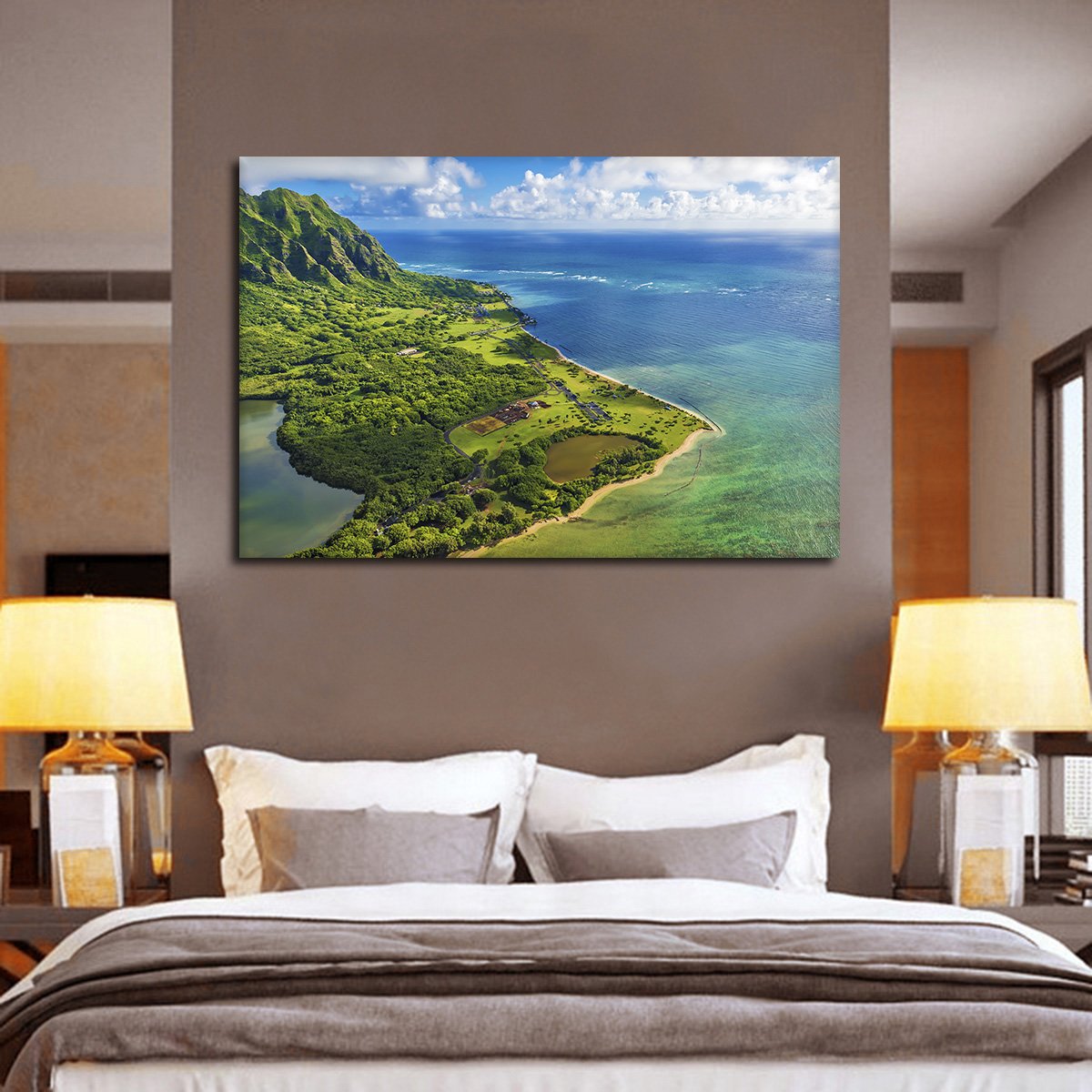 Kaneohe Bay Multi Panel Canvas Wall Art