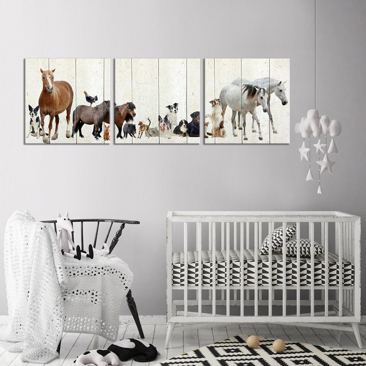 Peculiar Pals Multi Panel Canvas Wall Art