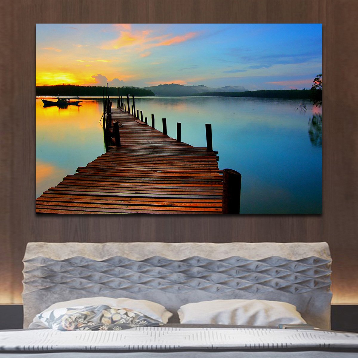 Lake Michigan Multi Panel Canvas Wall Art