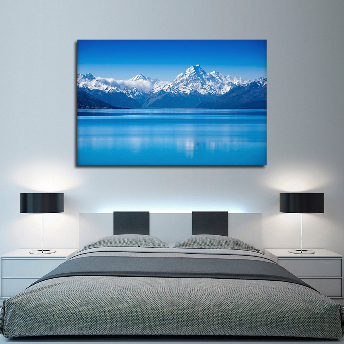 Lake Pukaki Multi Panel Canvas Wall Art