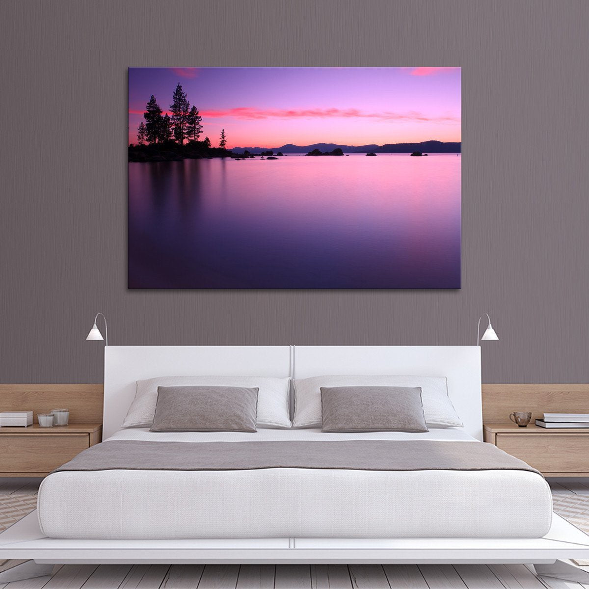 Lake Tahoe Multi Panel Canvas Wall Art