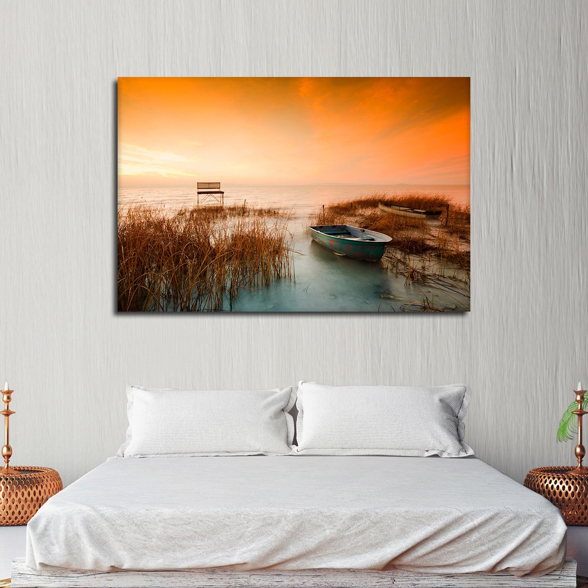Lake of Stillness Multi Panel Canvas Wall Art