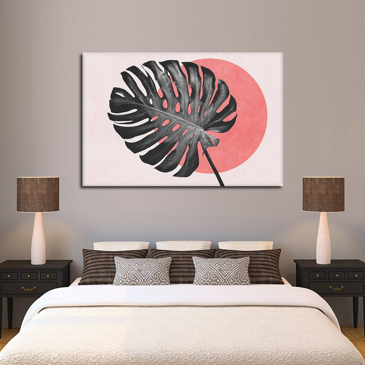 Leaf Of Paradise Multi Panel Canvas Wall Art