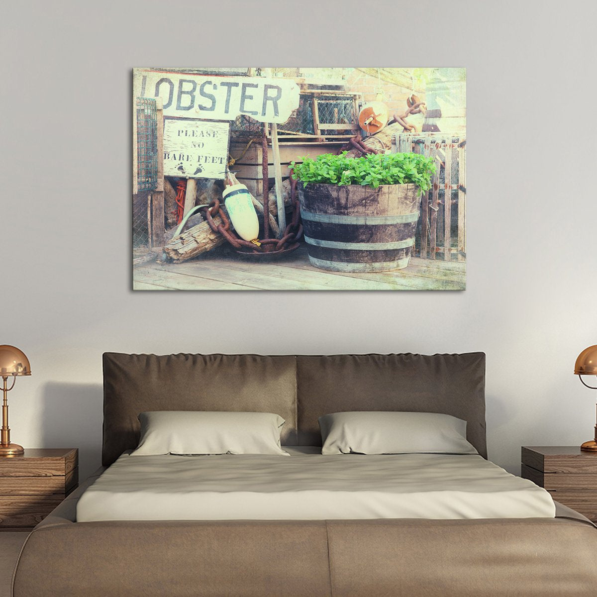 Lobster Multi Panel Canvas Wall Art
