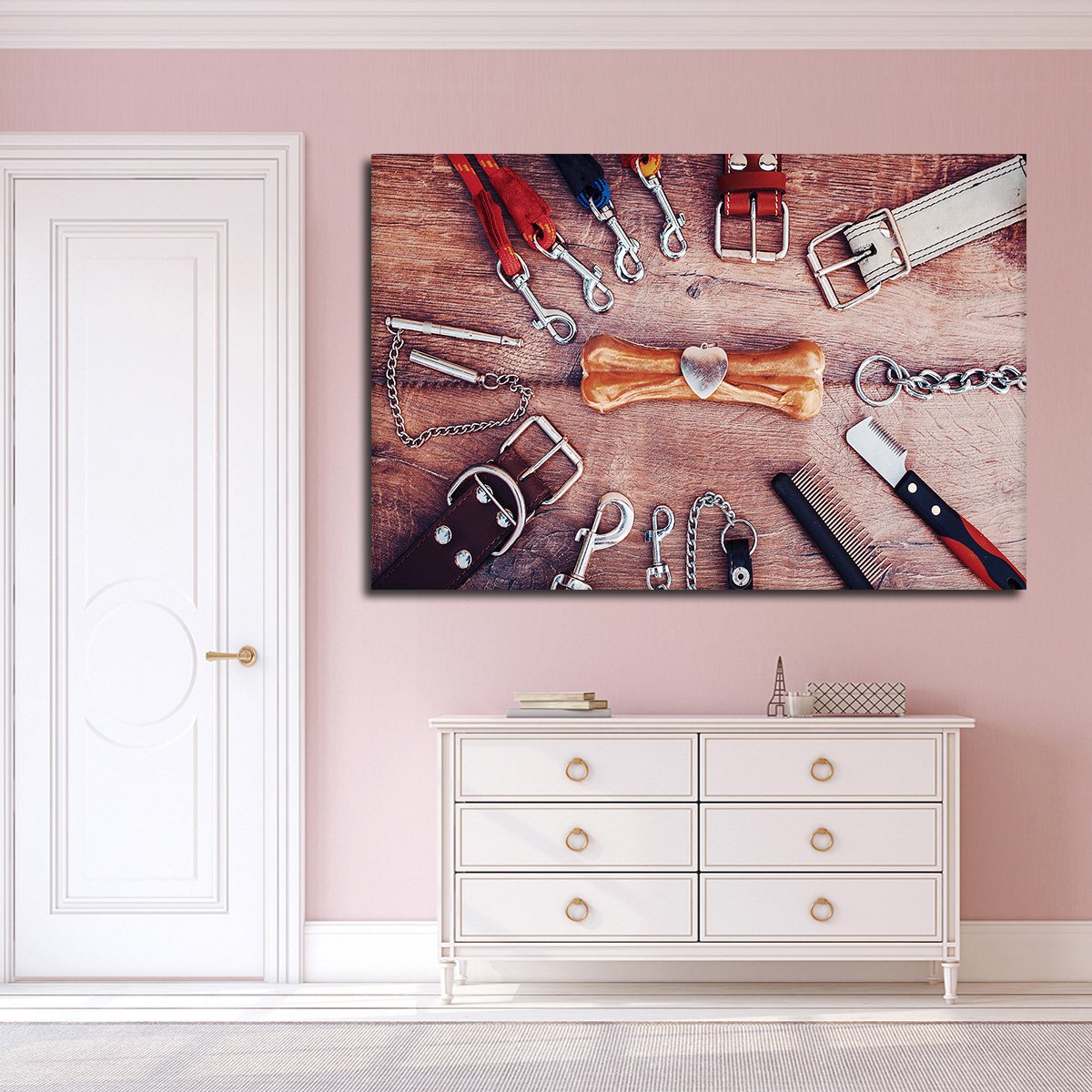 Love Of Dogs Multi Panel Canvas Wall Art