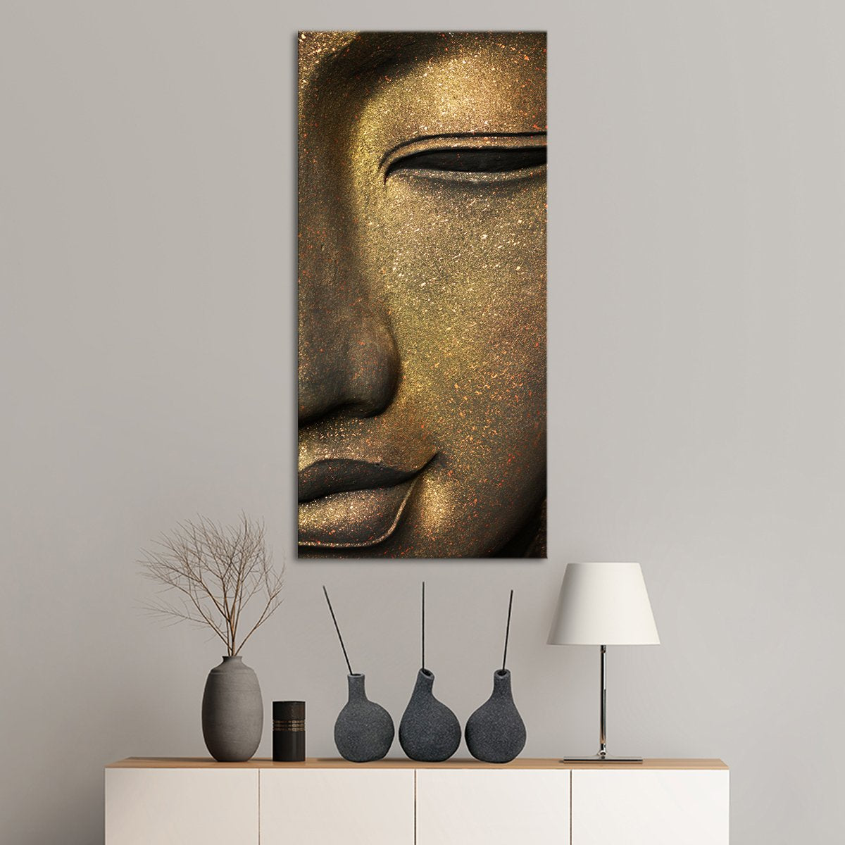 Luminous Buddha Multi Panel Canvas Wall Art