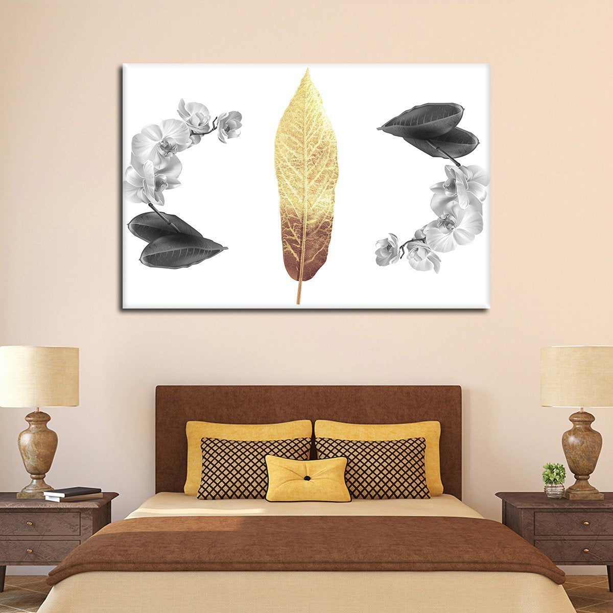 Luxe Botanical Multi Panel Canvas Wall Art