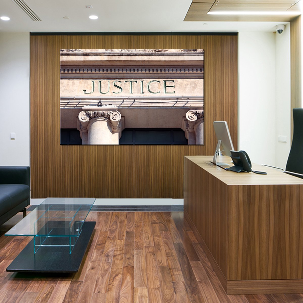 Justice Multi Panel Canvas Wall Art
