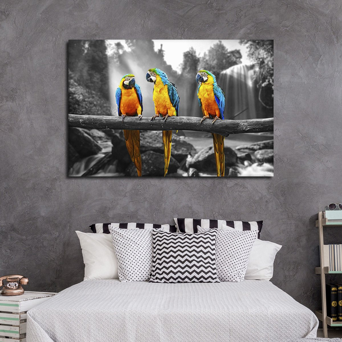 Macau Pop Multi Panel Canvas Wall Art