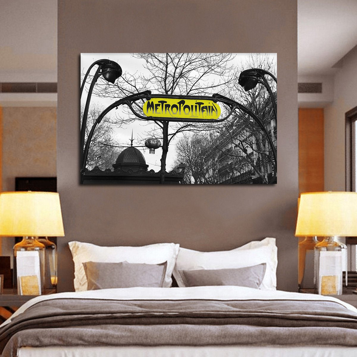 Metropolitain Pop Multi Panel Canvas Wall Art
