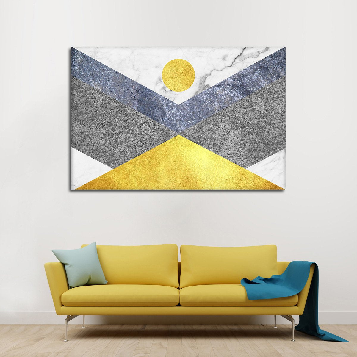 Mod Design Multi Panel Canvas Wall Art