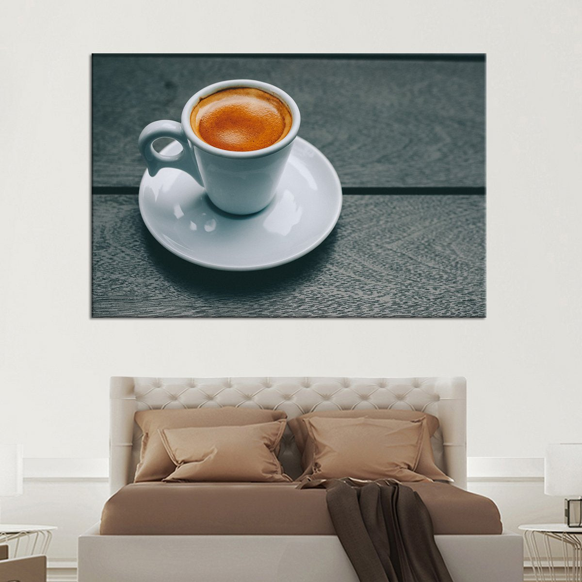 Morning Espresso Shot Multi Panel Canvas Wall Art