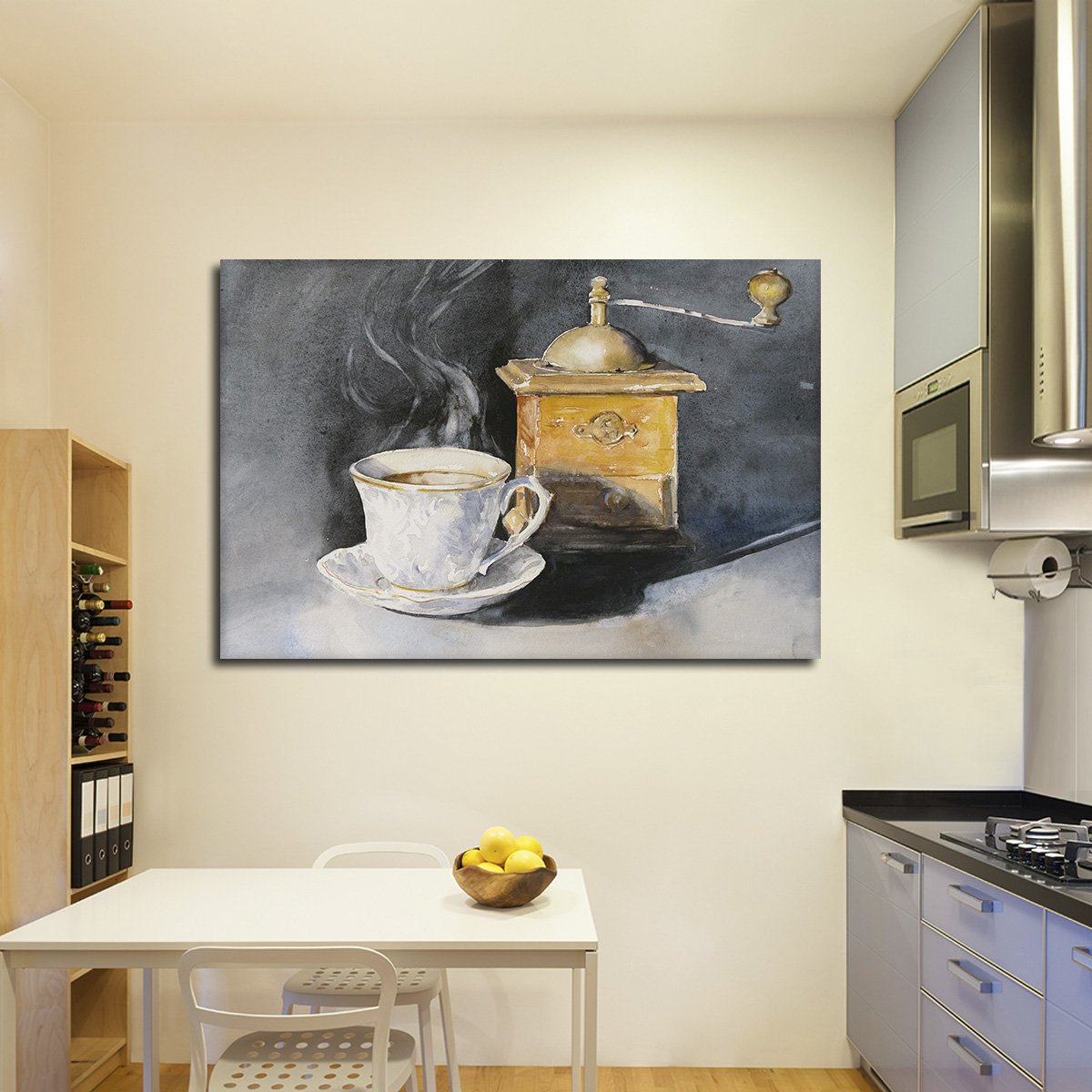 Coffee Mill Multi Panel Canvas Wall Art