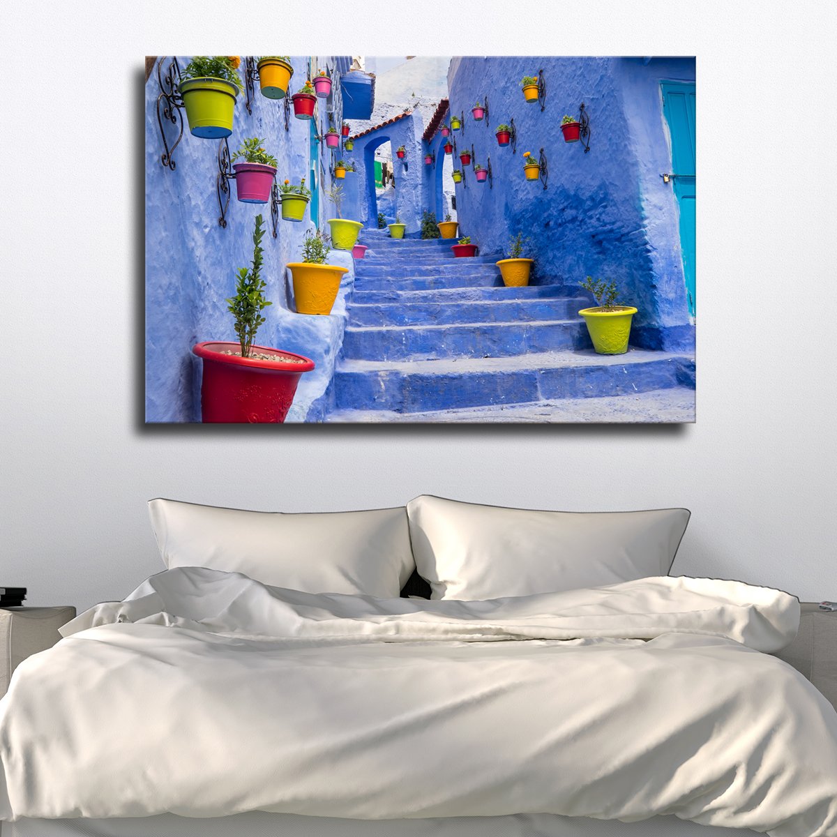 Moroccan Street Multi Panel Canvas Wall Art