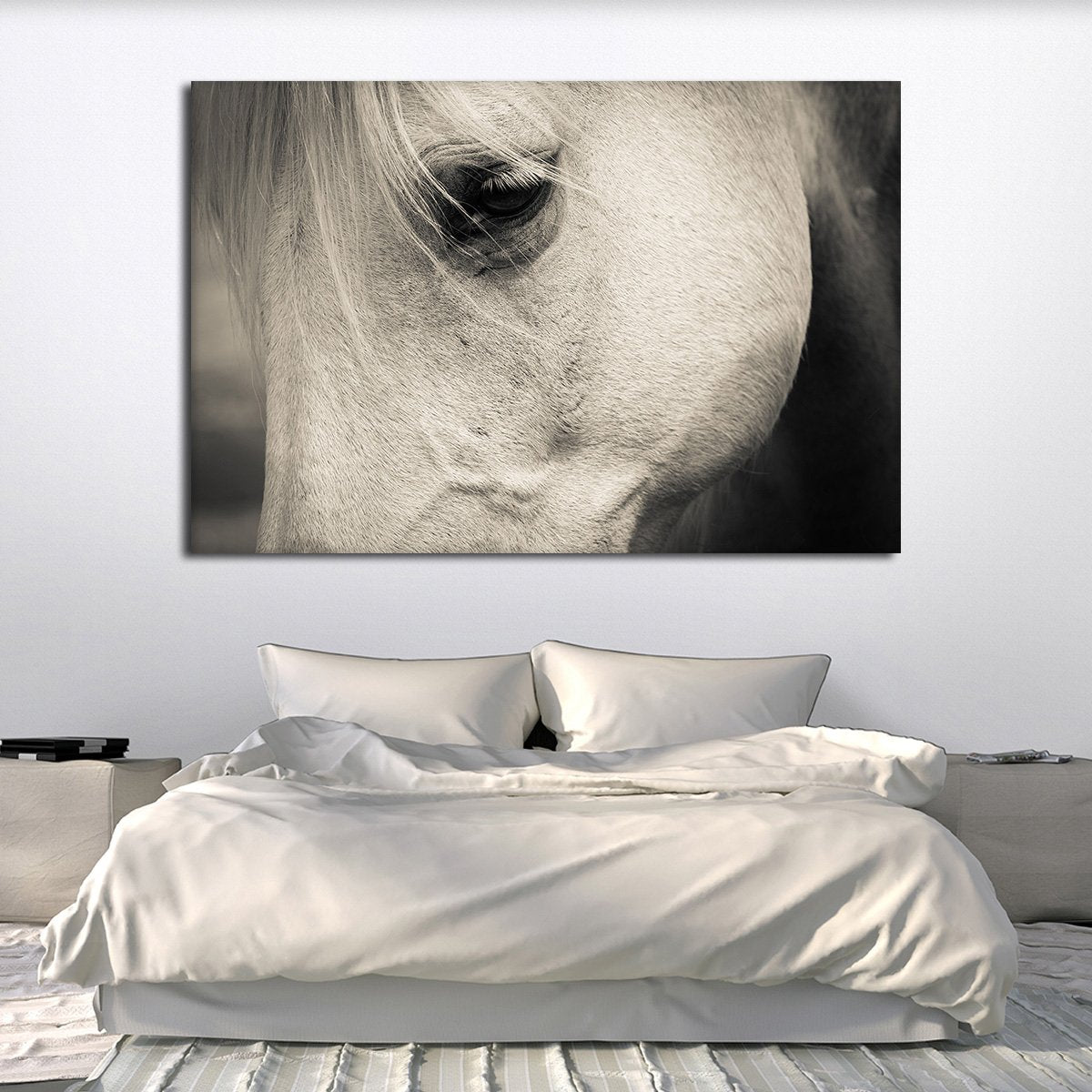Mustang Horse Multi Panel Canvas Wall Art