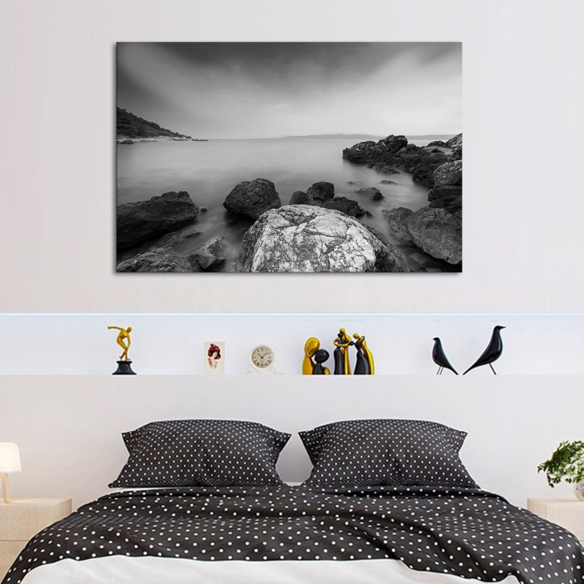 Mysterious Sea Multi Panel Canvas Wall Art