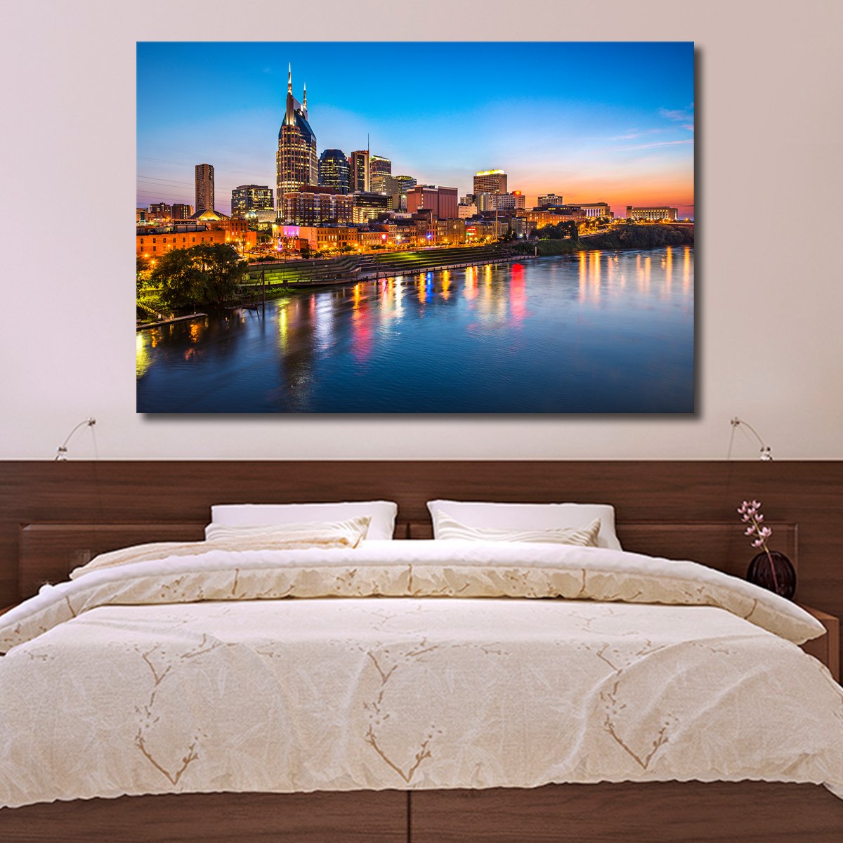 Nashville Multi Panel Canvas Wall Art