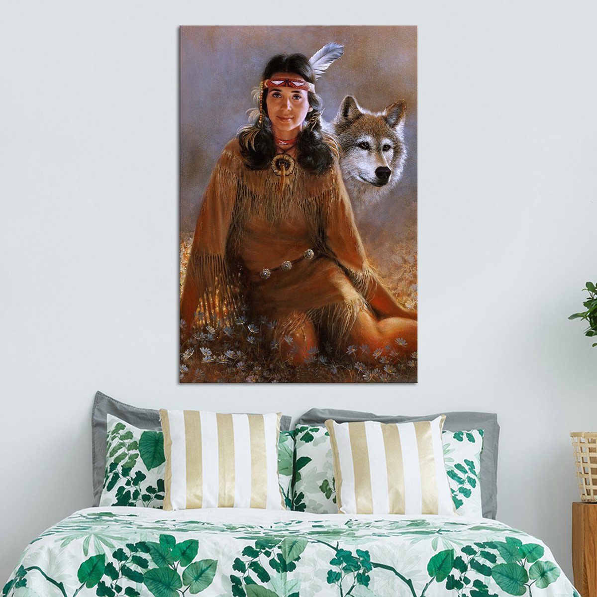 Native Attitude Multi Panel Canvas Wall Art