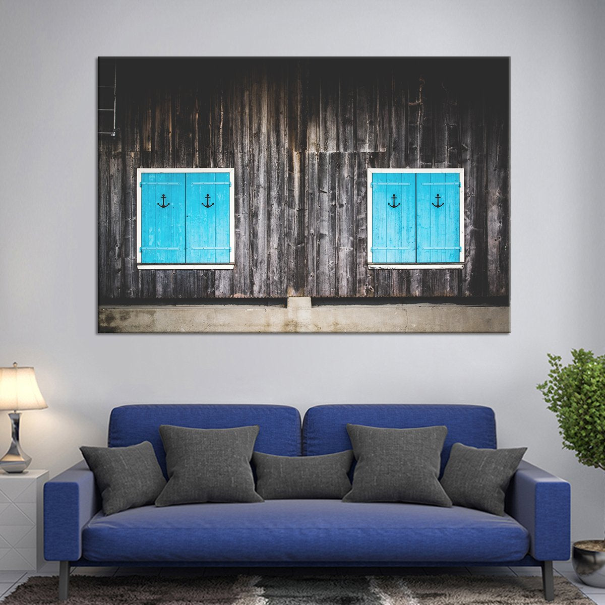 Nautical Doors Multi Panel Canvas Wall Art