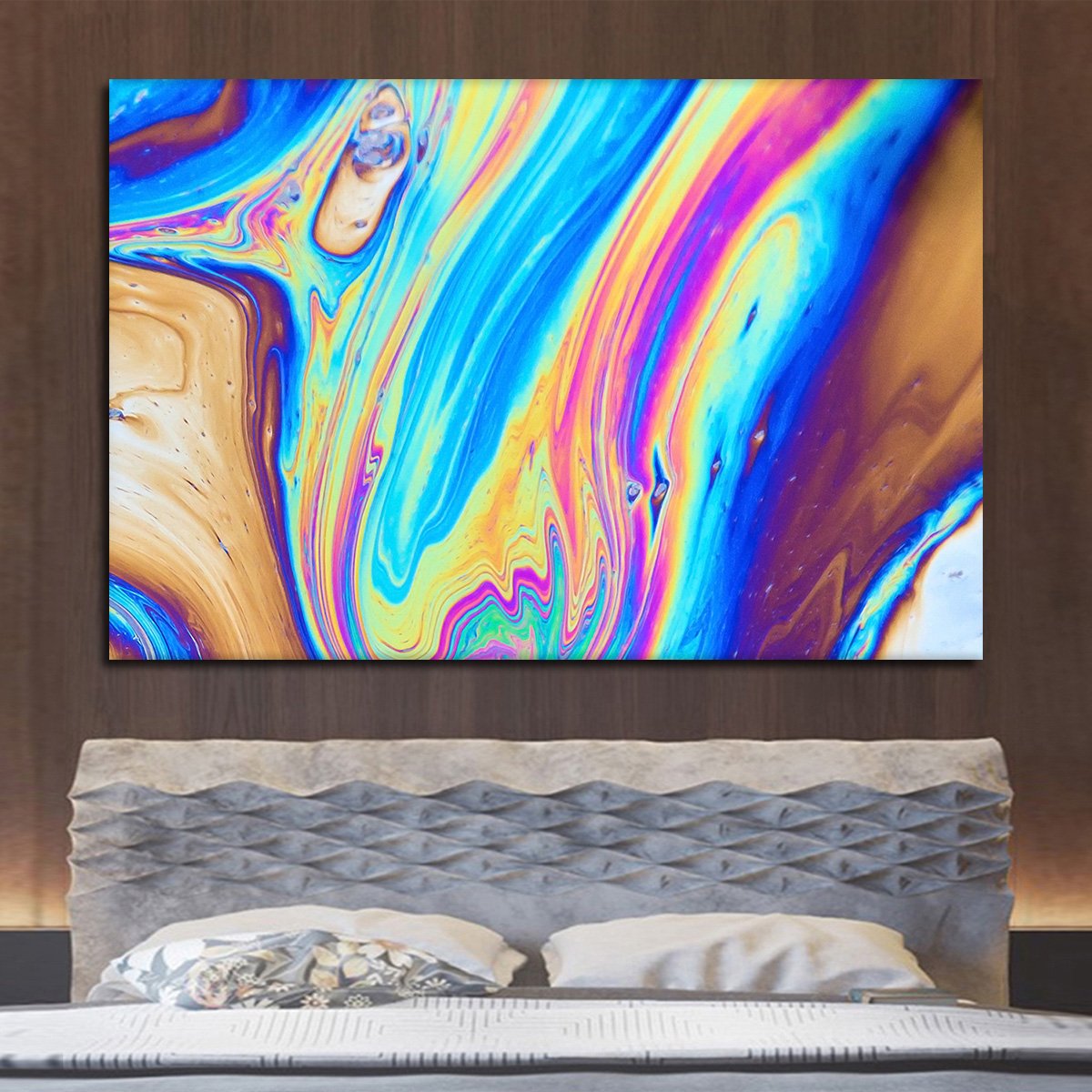 Oil Slick Multi Panel Canvas Wall Art