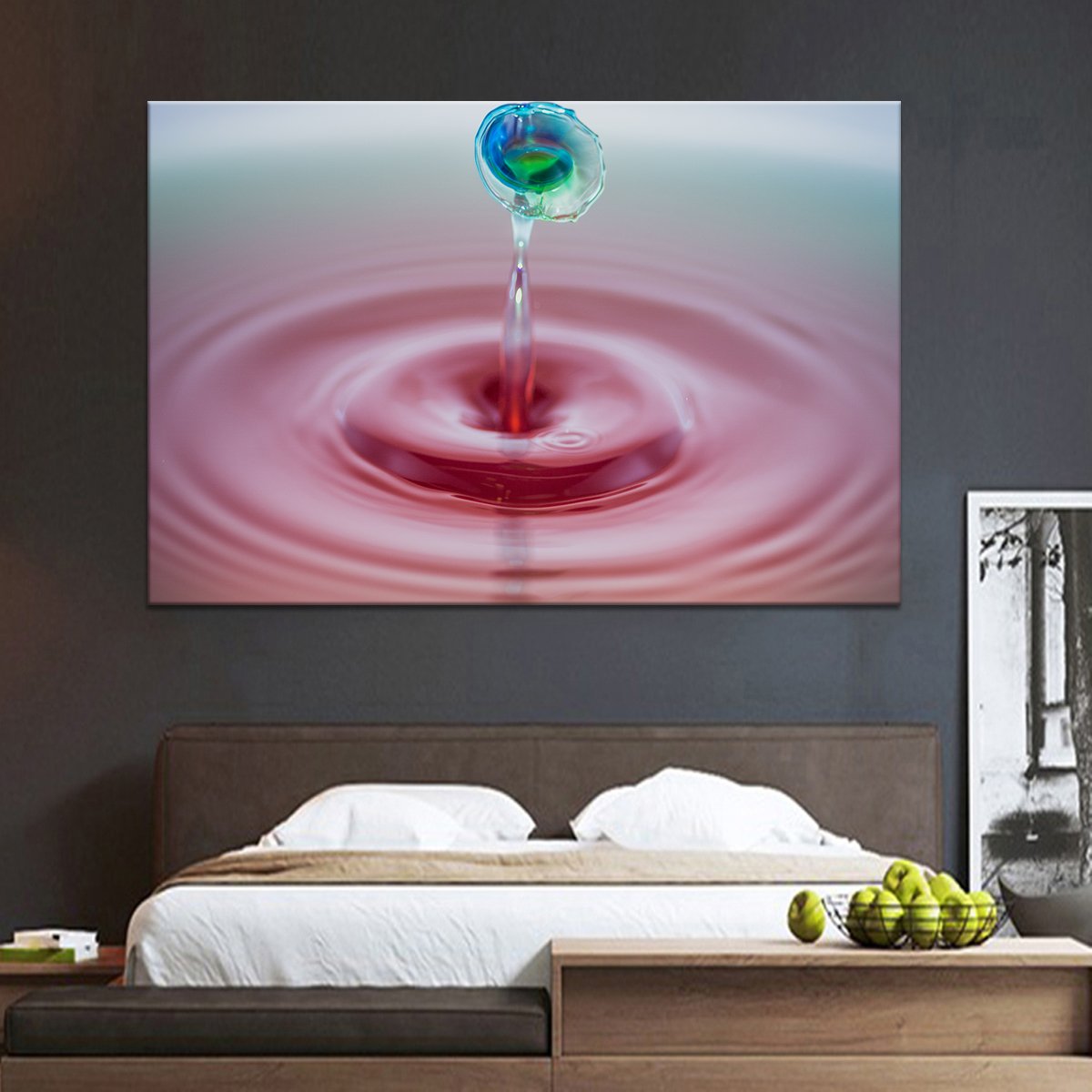 Perfect Droplet Multi Panel Canvas Wall Art