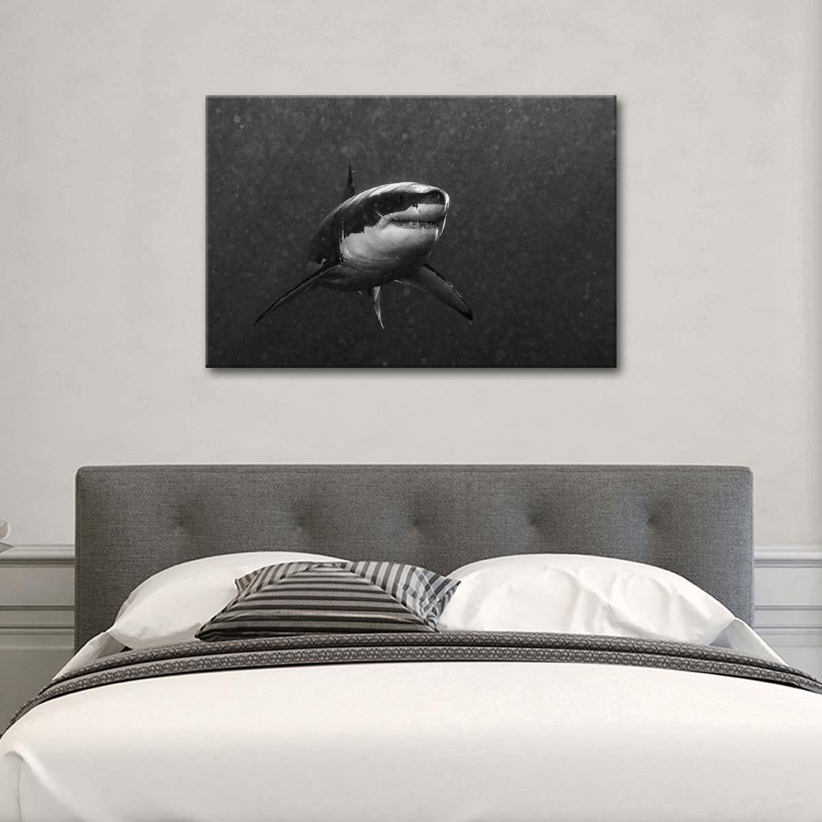 Predator Of The Sea Multi Panel Canvas Wall Art
