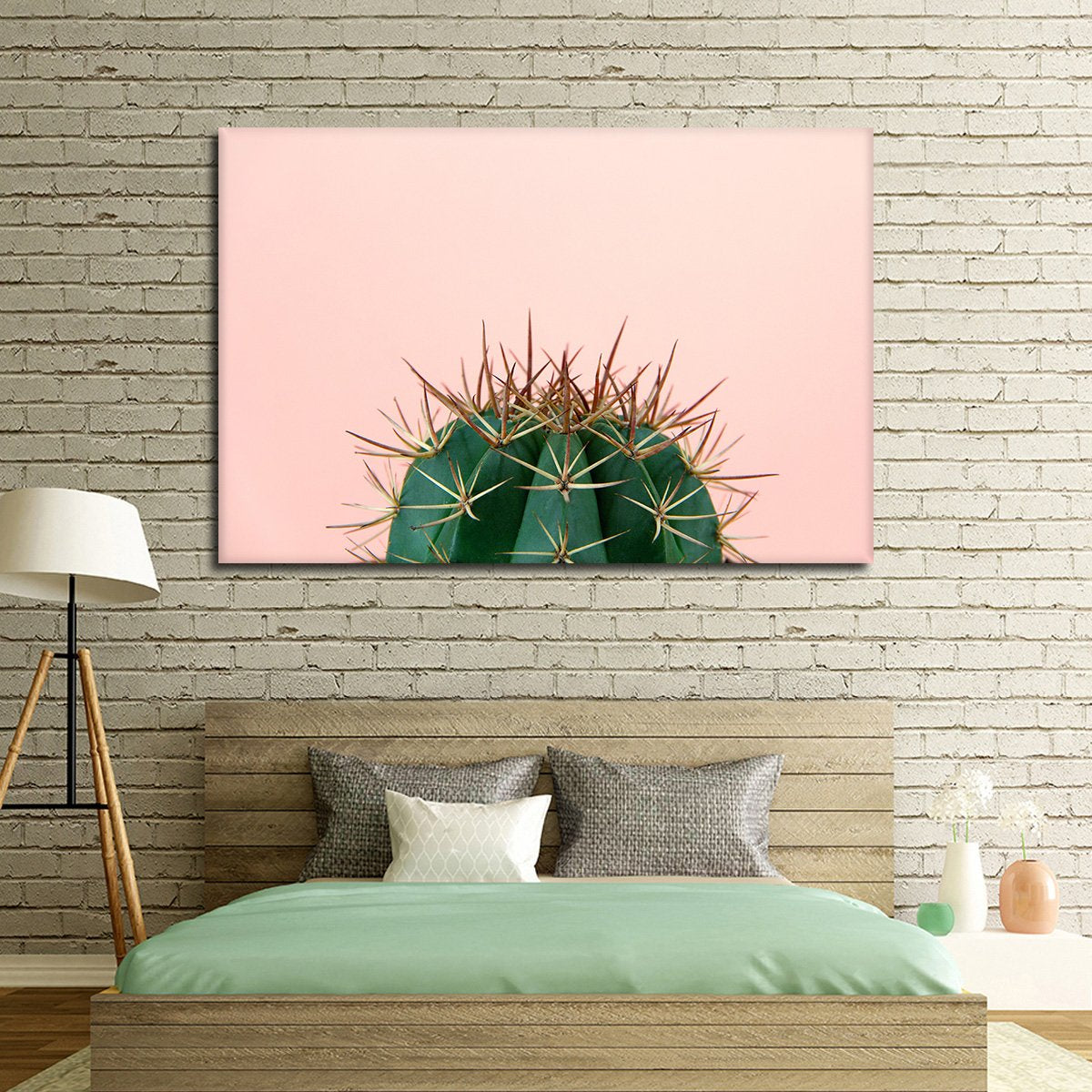 Prickly Cactus Multi Panel Canvas Wall Art