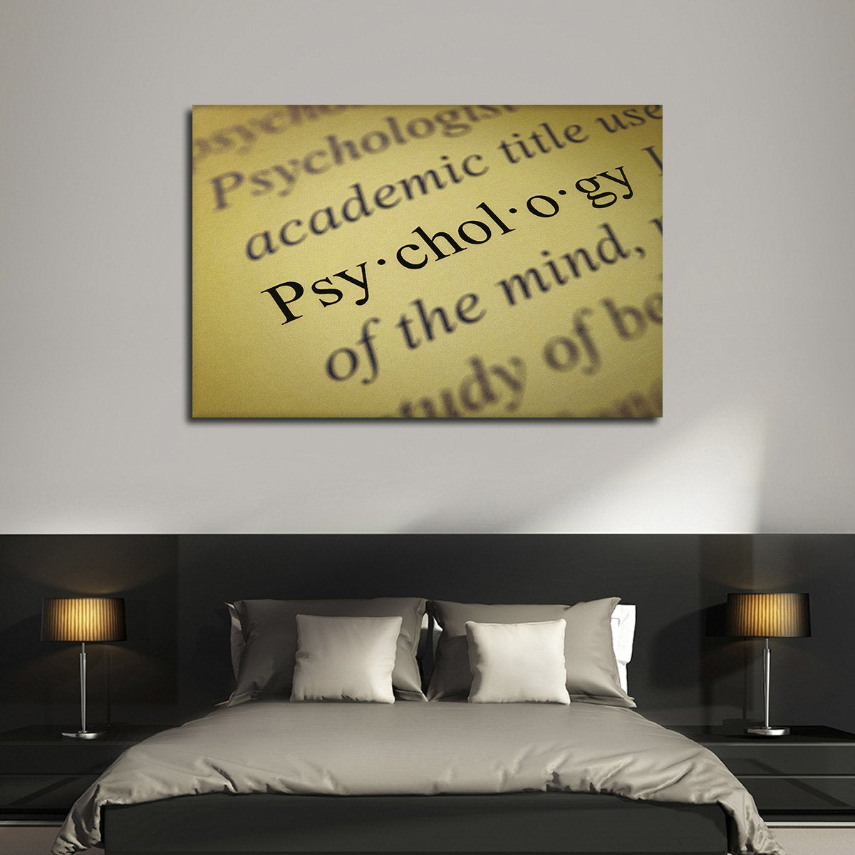 Psychology Definition Multi Panel Canvas Wall Art