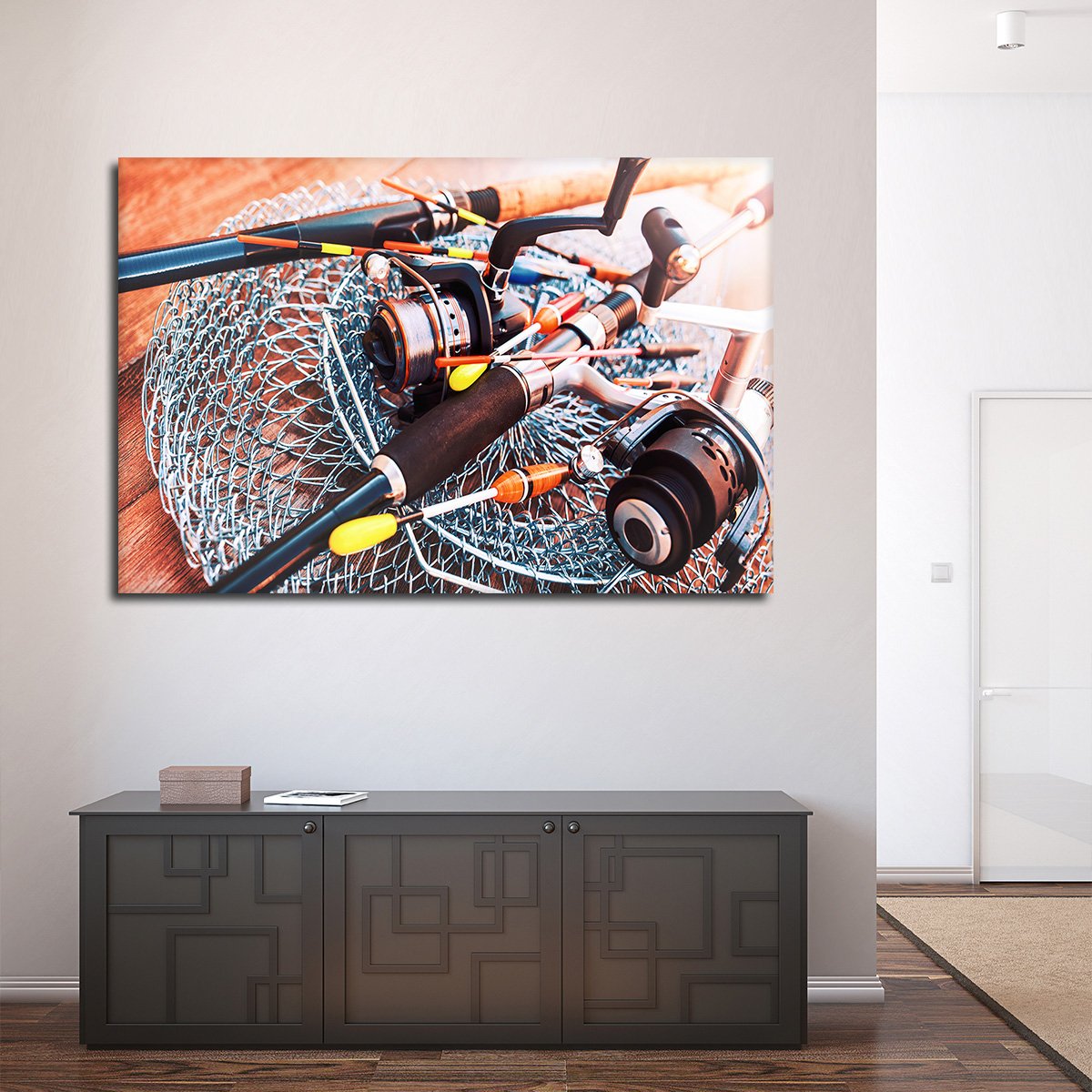 Ready To Fish Multi Panel Canvas Wall Art