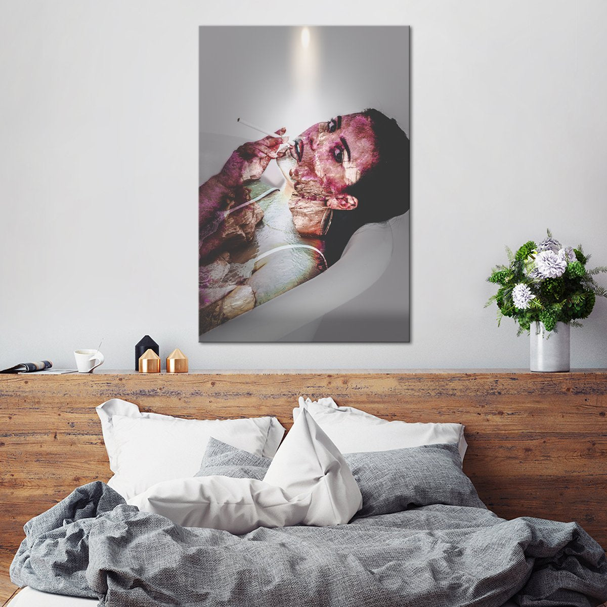 Rebel Rebel Multi Panel Canvas Wall Art