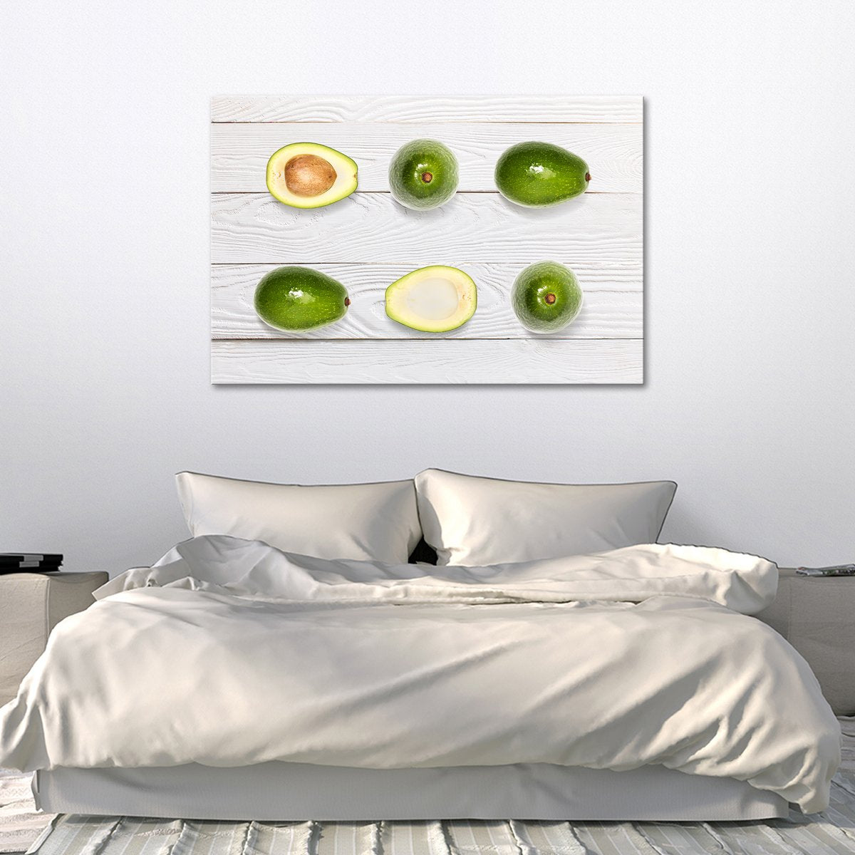 Ripe Avocado Multi Panel Canvas Wall Art