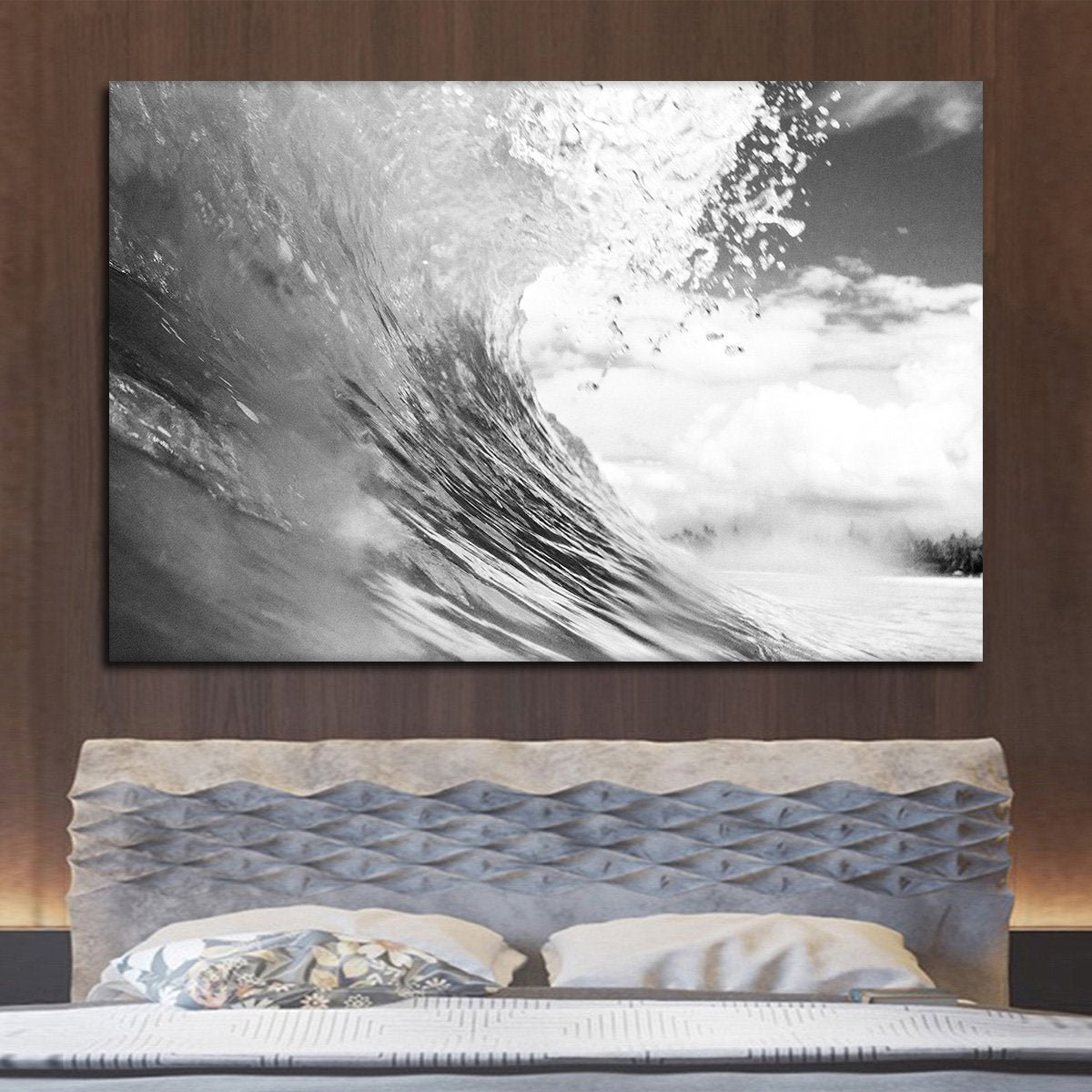 Riptide Multi Panel Canvas Wall Art