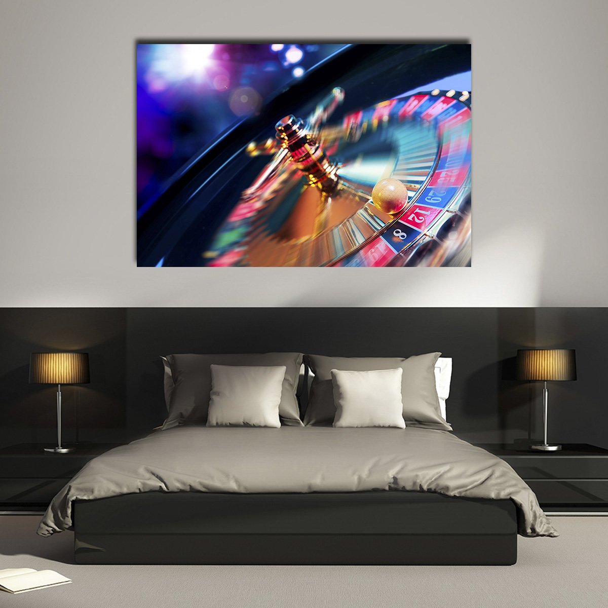 Roulette Multi Panel Canvas Wall Art