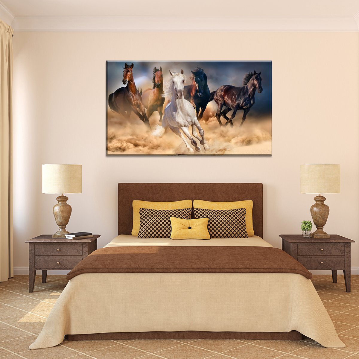 Running in the Wild Multi Panel Canvas Wall Art