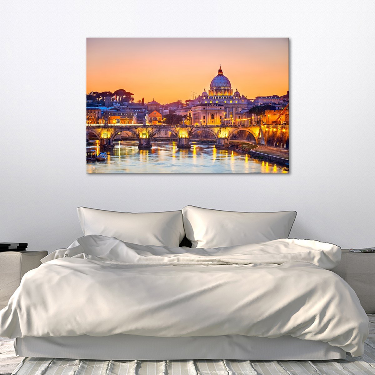 Saint Peter Cathedral Multi Panel Canvas Wall Art