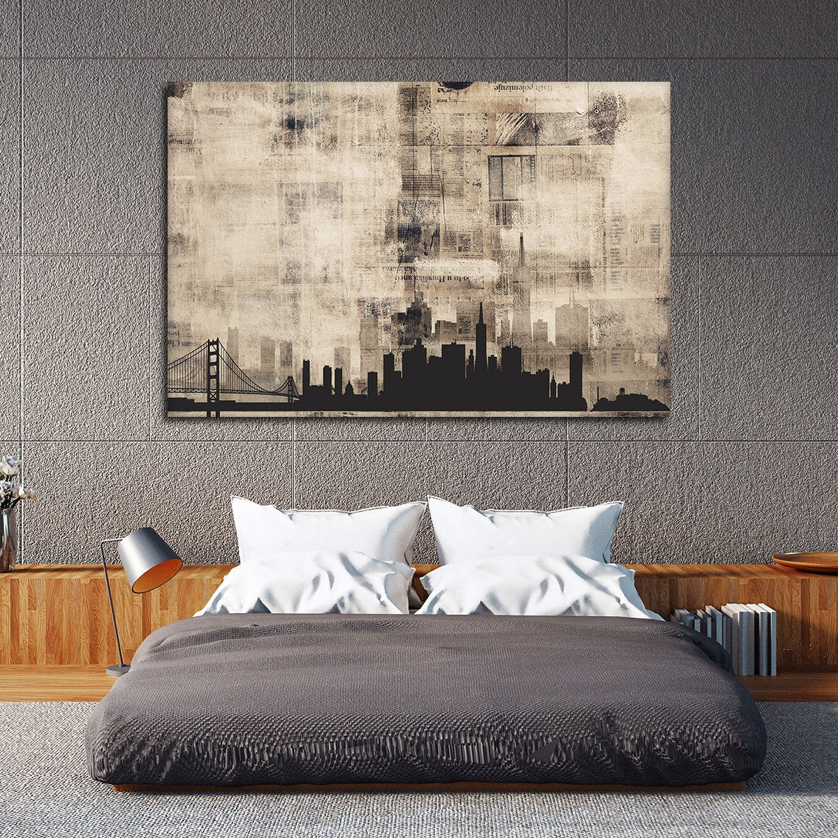 San Francisco Chronicle Multi Panel Canvas Wall Art