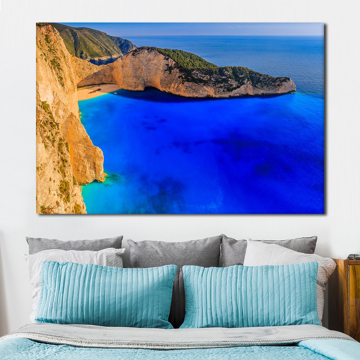 Shipwreck Bay Multi Panel Canvas Wall Art
